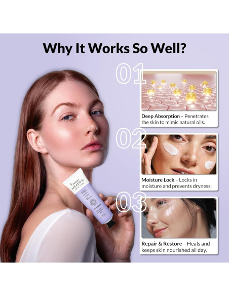 Crema Hidratante de Lanolina High Meadow 85g - Lavanda Crema Hidratante de Lanolina High Meadow 85g - Lavanda