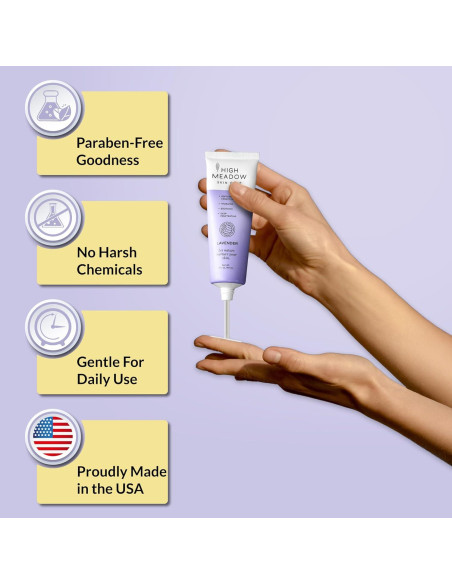 Crema Hidratante de Lanolina High Meadow 85g - Lavanda Crema Hidratante de Lanolina High Meadow 85g - Lavanda