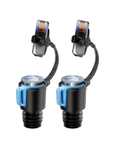 Soporte para teléfono en portavasos JOYTUTUS 2 paquetes ajustable