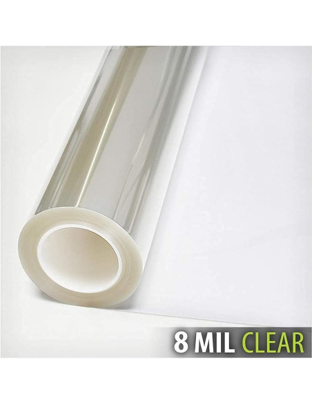 Película de Ventana de Seguridad BDF S8MC 8 Mil Clara 30.48x4.27m Película de Ventana de Seguridad BDF S8MC 8 Mil Clara 30.48x4.27m