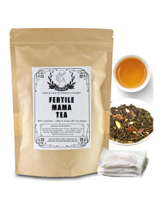 Té Orgánico Fertile Mama Nichalous 120g - 30 Bolsitas Sin Cafeína