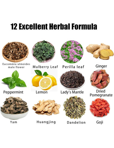 Té Orgánico Fertile Mama Nichalous 120g - 30 Bolsitas Sin Cafeína