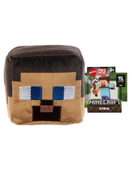 Peluche Minecraft Steve 7.62 cm - Mattel
