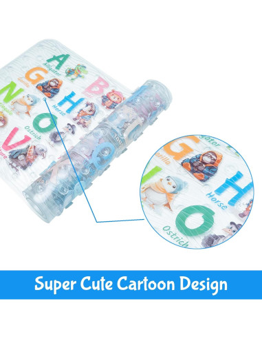 Alfombra Antideslizante para Baño ShineCozy 85 x 39 cm Animales