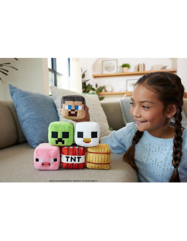 Peluche Minecraft Steve 7.62 cm - Mattel