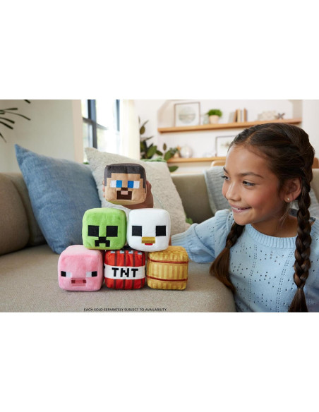 Peluche Minecraft Steve 7.62 cm - Mattel