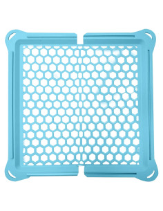 Canasta de Red de Silicona LongTouJ para Lavavajillas Azul