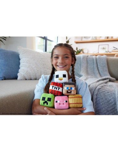 Peluche Minecraft Steve 7.62 cm - Mattel