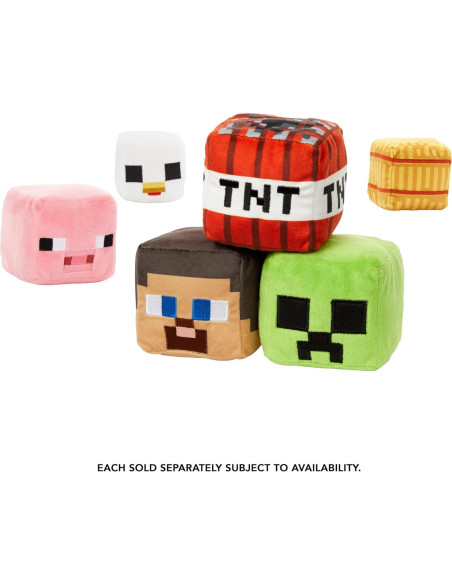 Peluche Minecraft Steve 7.62 cm - Mattel