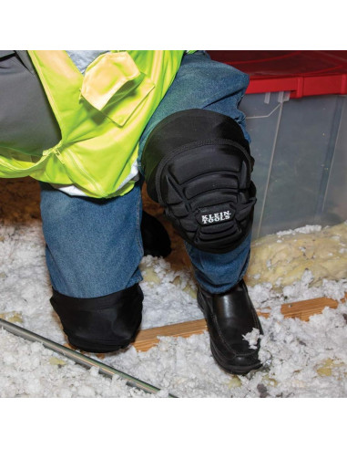 Rodilleras Acolchadas Klein Tools 60614 S/M Negro Transpirables