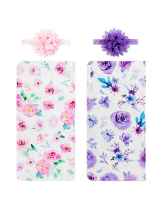 Conjunto de Mantitas para Bebés R CABALLO 0-3 Meses Floral