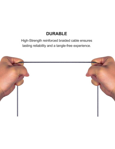 Cable de Audio AUX Ablet 1.2m con Control Remoto para iPhone y Sony