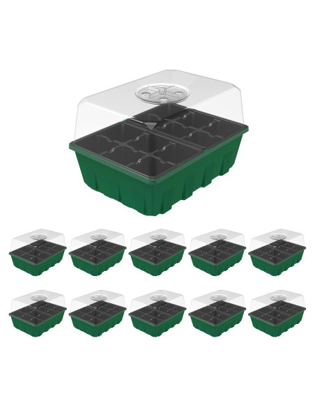 Set de Propagador de Jardín Gardzen 10 Piezas 12 Celdas