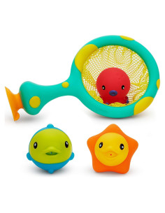 Munchkin Atrapa y Anota Juguete de Baño 4 Piezas