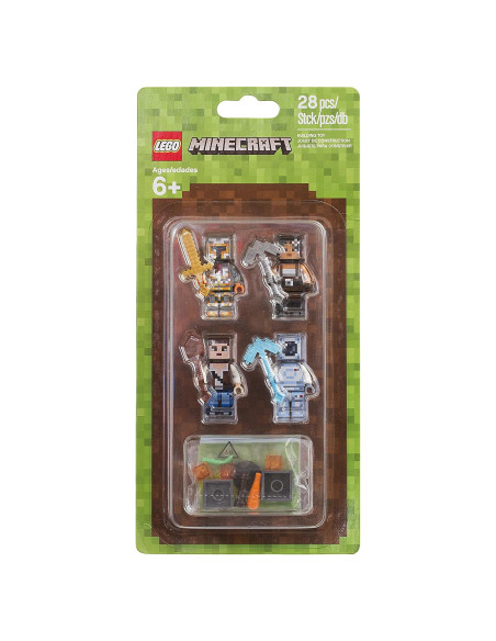 LEGO Minecraft 853610 Mini Figuras - 4 Piezas LEGO Minecraft 853610 Mini Figuras - 4 Piezas