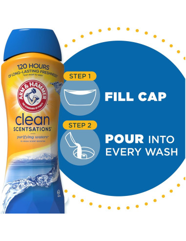 Aumentador de Aroma para Lavado ARM & HAMMER 1270 g Aguas Purificadoras