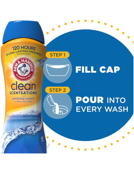 Aumentador de Aroma para Lavado ARM & HAMMER 1270 g Aguas Purificadoras