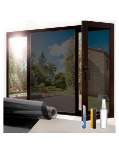 Película de Privacidad para Ventanas ADD.HERES 44.5x200cm Negro