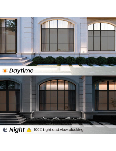 Película de Privacidad para Ventanas ADD.HERES 44.5x200cm Negro Película de Privacidad para Ventanas ADD.HERES 44.5x200cm Negro