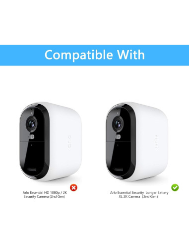 Montaje en Poste y Cubierta de Silicona OkeMeeo para Arlo XL