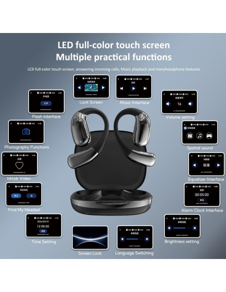 Auriculares de Traducción AI Doublepow A39 Bluetooth 5.3
