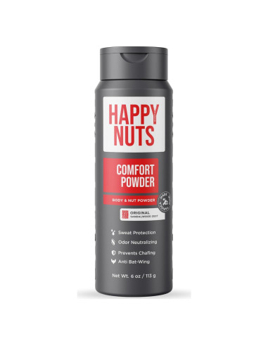 Polvo de Confort Happy Nuts 170g - Anti Rozaduras y Desodorante