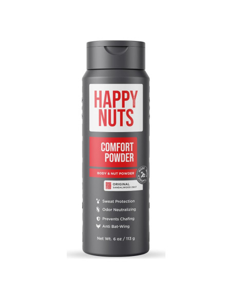 Polvo de Confort Happy Nuts 170g - Anti Rozaduras y Desodorante