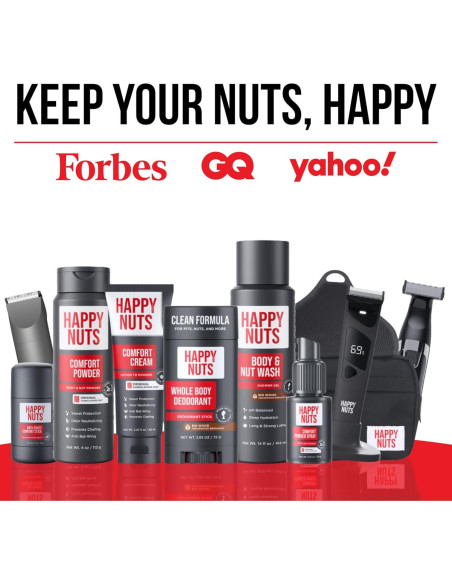 Polvo de Confort Happy Nuts 170g - Anti Rozaduras y Desodorante