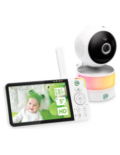 Monitor para Bebés LeapFrog LF915HD, Pantalla 5" HD, Zoom 8X