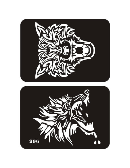 6 Plantillas de Tatuajes Temporales KOTBS A4 con 34 Patrones 6 Plantillas de Tatuajes Temporales KOTBS A4 con 34 Patrones