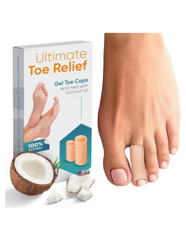 Capuchones de Gel Homergy para Dedos - Paquete de 6 Pequeños