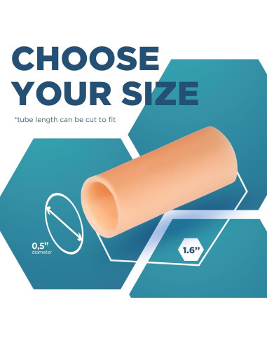 Capuchones de Gel Homergy para Dedos - Paquete de 6 Pequeños