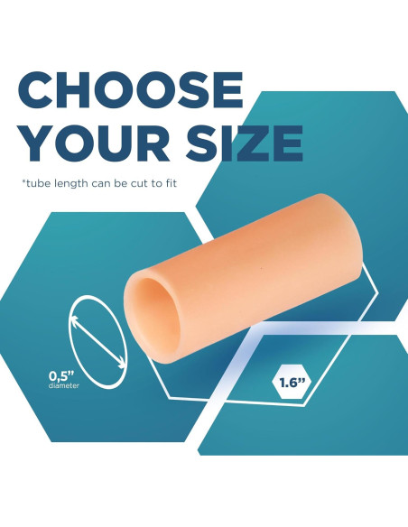 Capuchones de Gel Homergy para Dedos - Paquete de 6 Pequeños