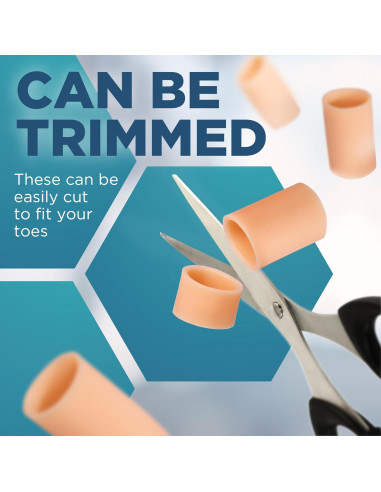 Capuchones de Gel Homergy para Dedos - Paquete de 6 Pequeños