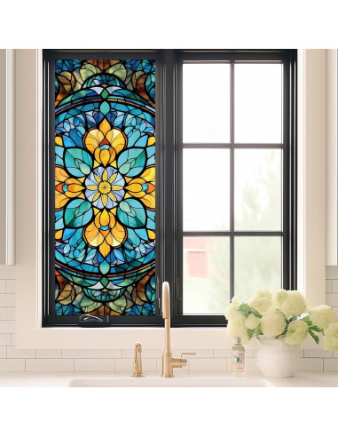 Película de Ventana Innconee 40x100 cm Multicolor Estática