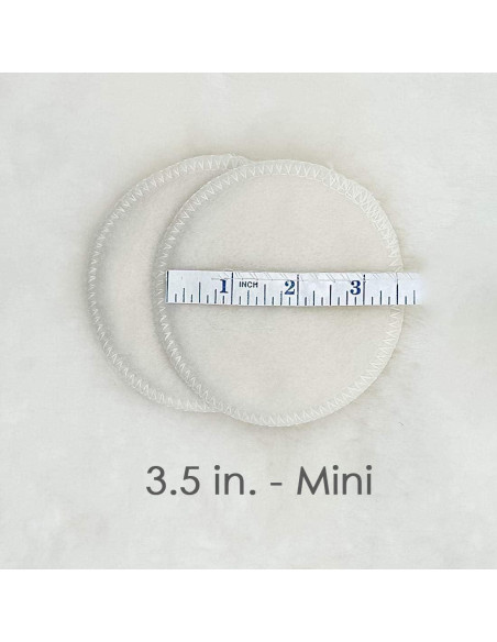 Almohadillas de Lactancia LANACare de Lana Merino - Mini 8.89 cm