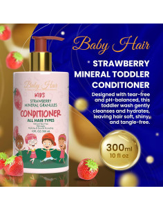 Acondicionador Mineral para Niños BABY HAIR 295 ml - Fresa 2