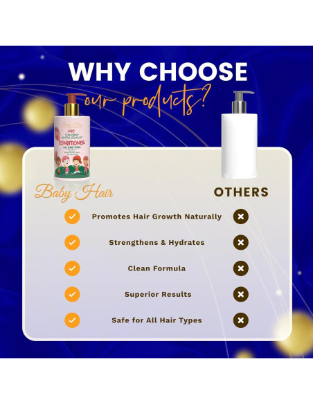 Acondicionador Mineral para Niños BABY HAIR 295 ml - Fresa