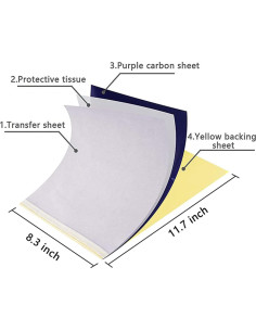 Papel de Transferencia para Tatuajes Life Basis A4 30 Hojas 2