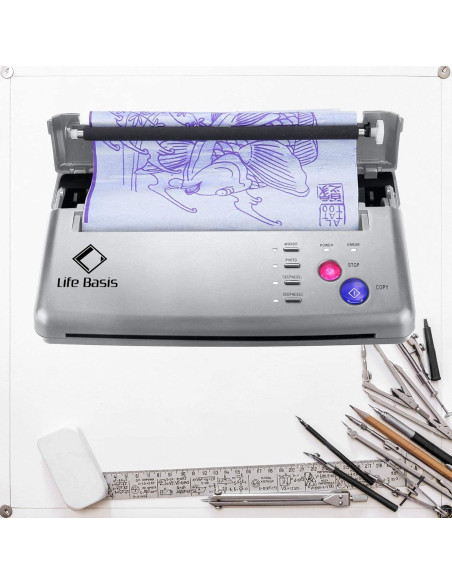 Papel de Transferencia para Tatuajes Life Basis A4 30 Hojas