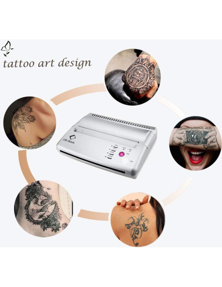 Papel de Transferencia para Tatuajes Life Basis A4 30 Hojas