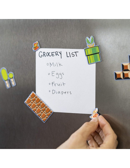 Imanes de Nevera Paladone Super Mario Bros. - 80 Personajes