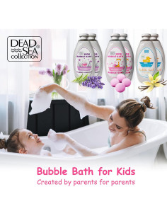 Baño de Burbujas Niños Colección del Mar Muerto 2L Aroma Chicle 2