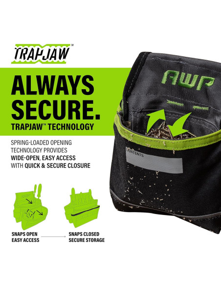 Bolsa de Herramientas AWP TrapJaw con Cierre de Resorte 1L-039-2