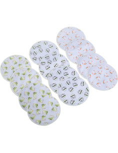 Almohadillas de Lactancia Reutilizables Soothe - 12 Piezas de Bambú 2