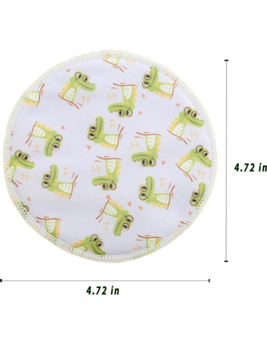 Almohadillas de Lactancia Reutilizables Soothe - 12 Piezas de Bambú
