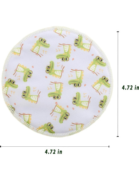 Almohadillas de Lactancia Reutilizables Soothe - 12 Piezas de Bambú Almohadillas de Lactancia Reutilizables Soothe - 12 Piezas de Bambú