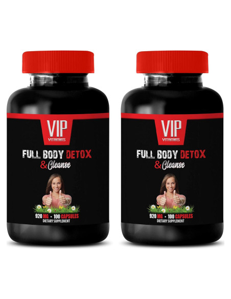 Suplemento Desintoxicante VIP Vitaminas - 200 Cápsulas