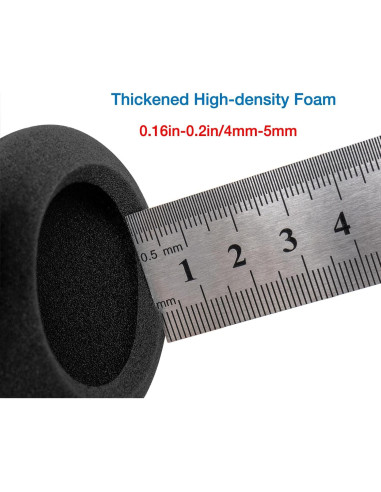 Cojines de Espuma Voarmaks 50mm para Auriculares - 5 Pares