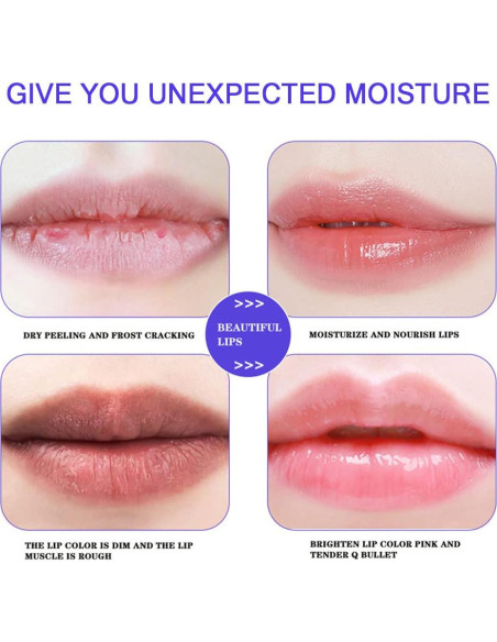 Mascarilla Hidratante para Labios Charm Kiss 20 Pcs Azul